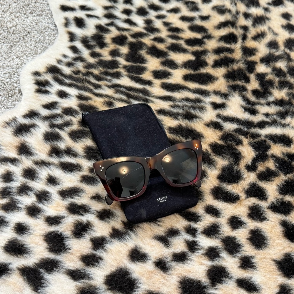 CELINE Havana Pink Sunglasses 3 Dots - Picture 3 of 12